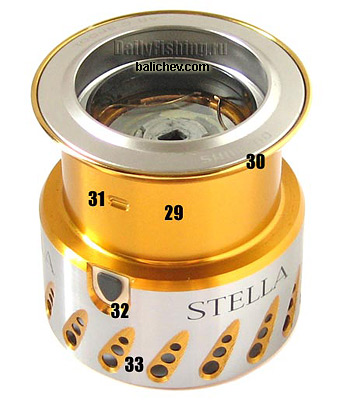 shimano 07 stella spool