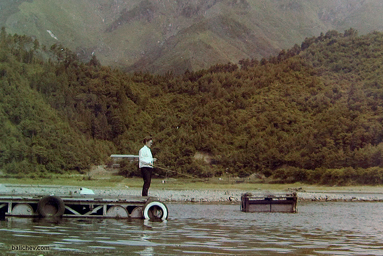 kawaguchiko fishing 1964