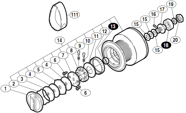 shimano 03 twin power mg 4000 spool