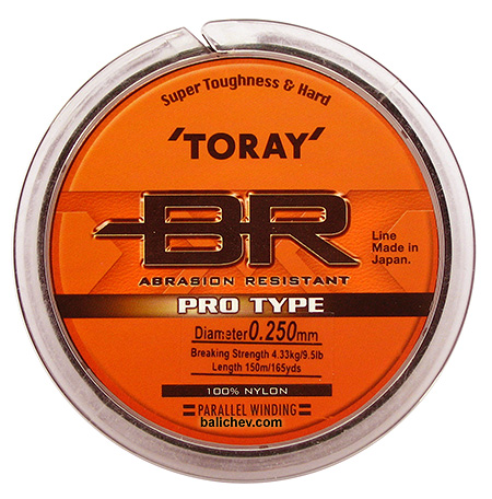 леска toray br pro type nylon