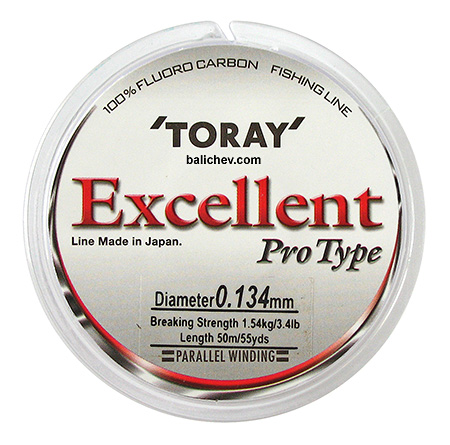 toray excellent pro type fluorocarbon