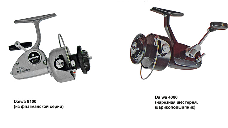 daiwa 8000 & 4000 series spinning reels
