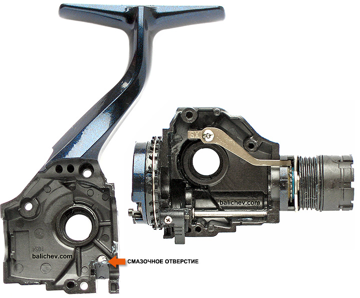 Shimano Twin Power CI4 4000SRA корпус