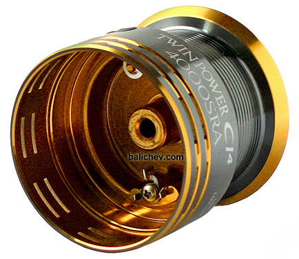 Shimano Twin Power CI4 4000SRA spool