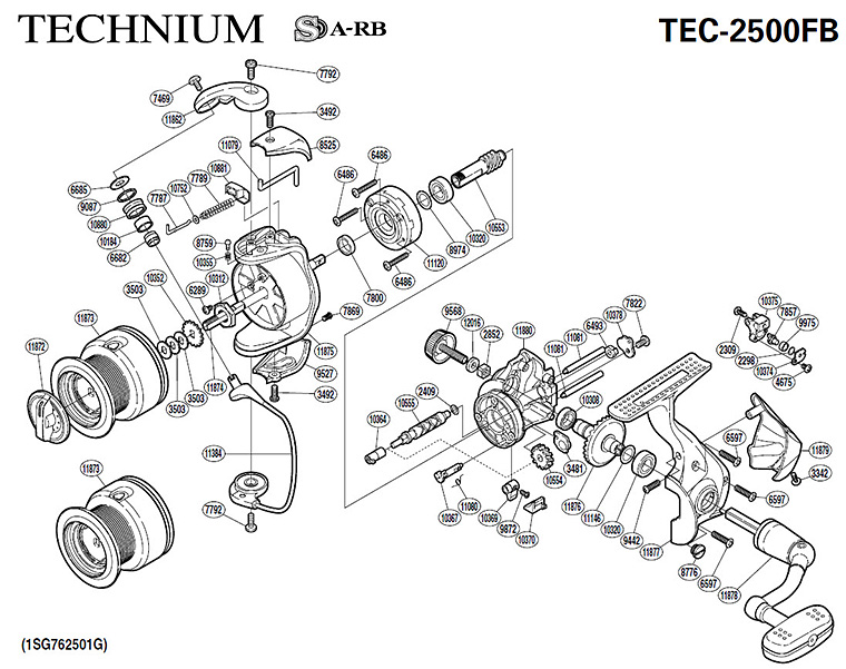 shimano technium fb schematic