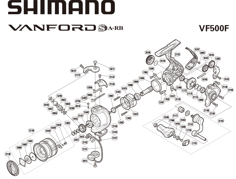shimano vanford schematic