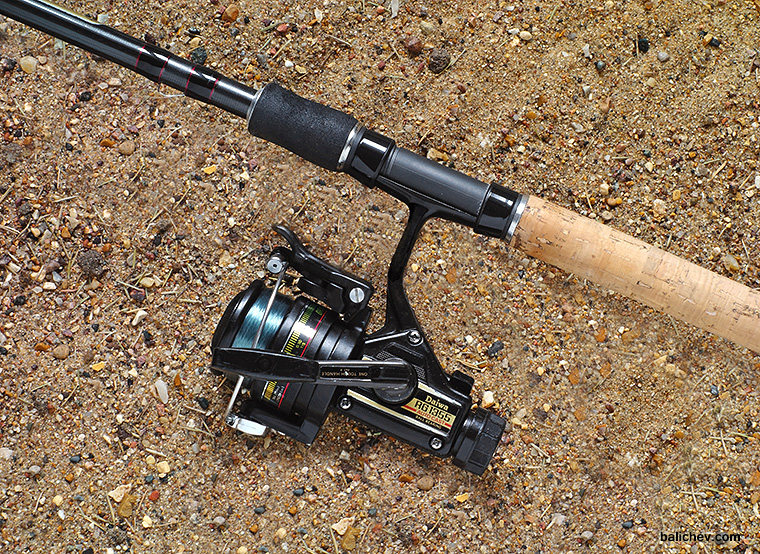 daiwa rg1355 auto cast in action