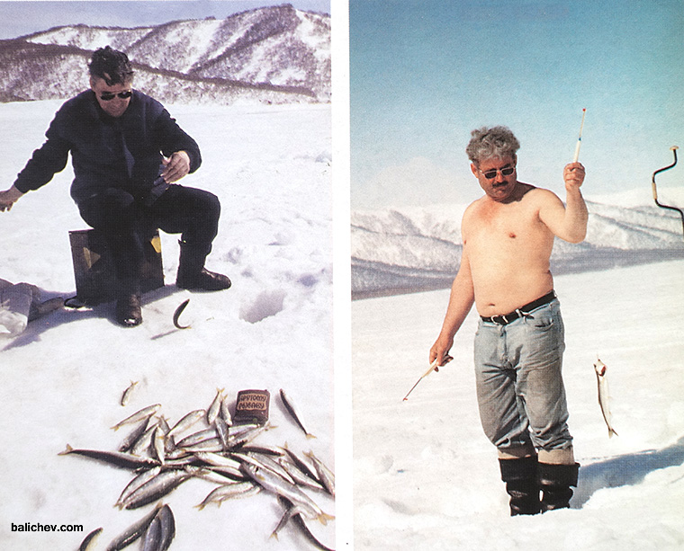 ловля корюшки со льда калыгирь камчатка