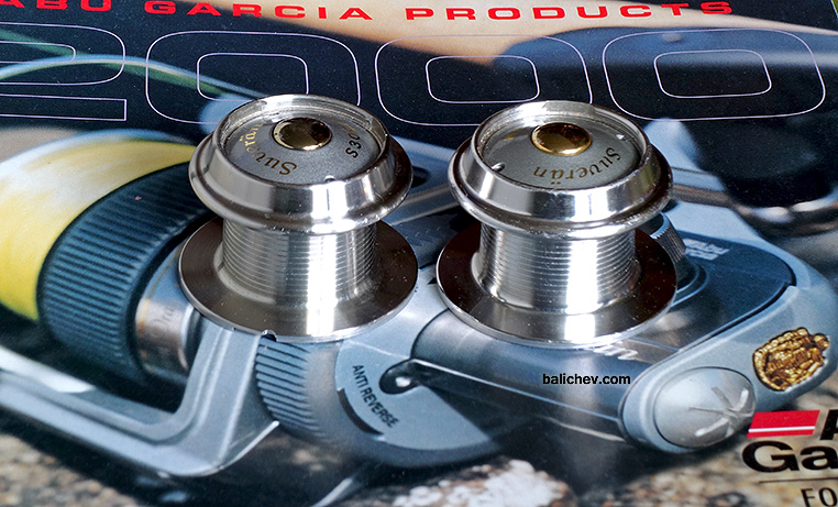abu garcia suveran spinning spools