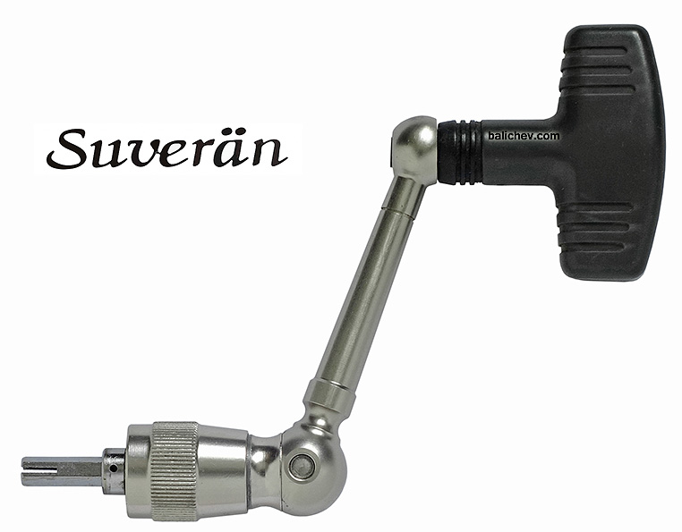 abu garcia suveran spinning handle
