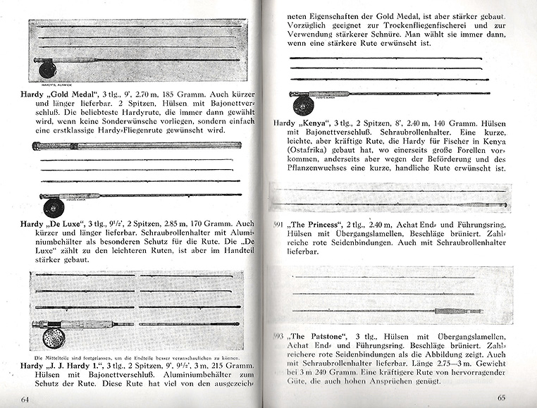 удилища Hardy до войны