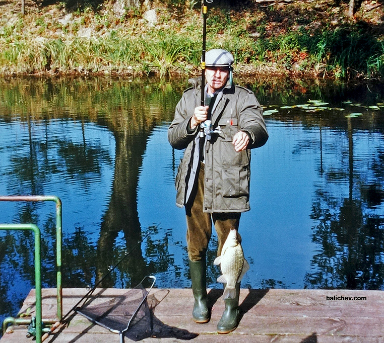 юрий баличев с карасем
