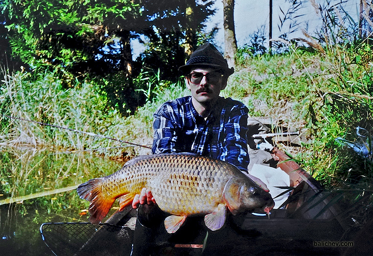 ловля какрпа в корягах