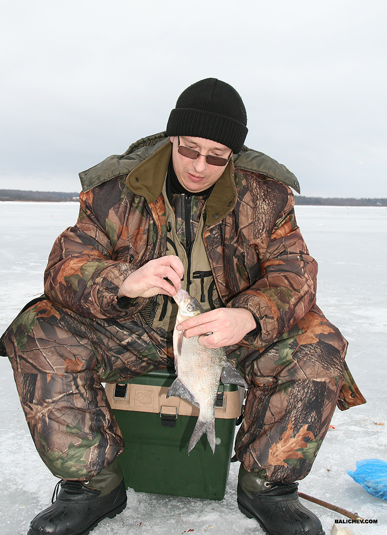 ловля леща на мормышку со льда