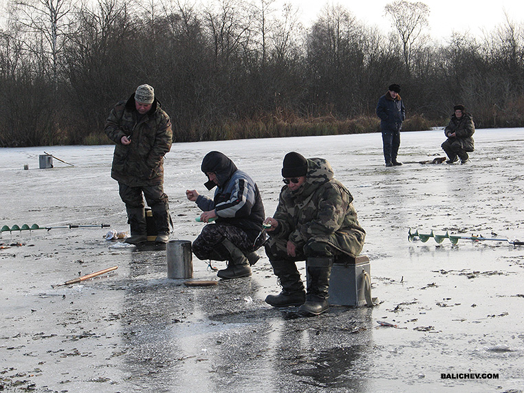 ловля со льда на мормышку