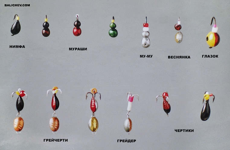 уральские мормышки игоря носова