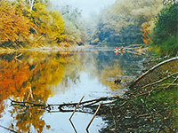 рыбалка осенью на старице