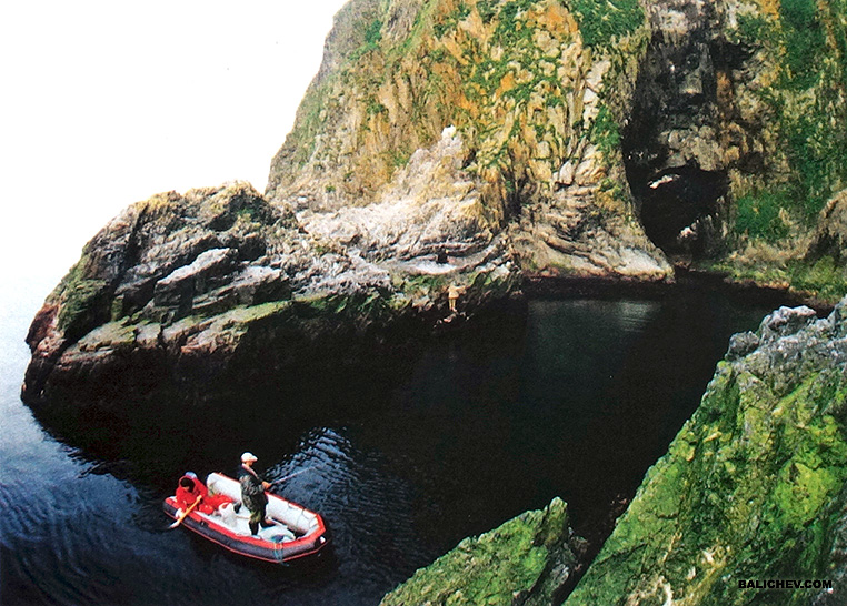 ловля терпуга у острова расшуа