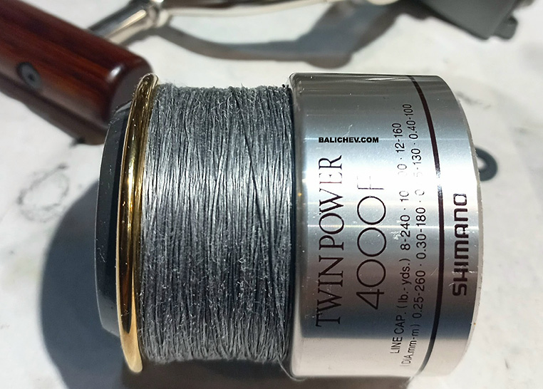 Намотка shimano twin power 4000F намотка