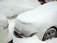 снег в москве