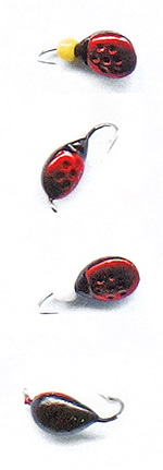 мормышка «божья коровка»