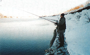 зимний спиннинг на москве-реке