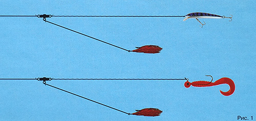 ловля спиннингом с боковым поводком