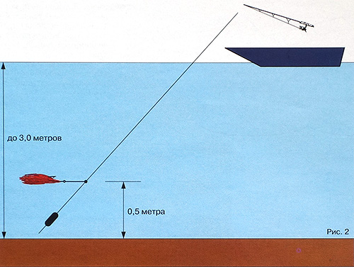 ловля спиннингом с боковым поводком