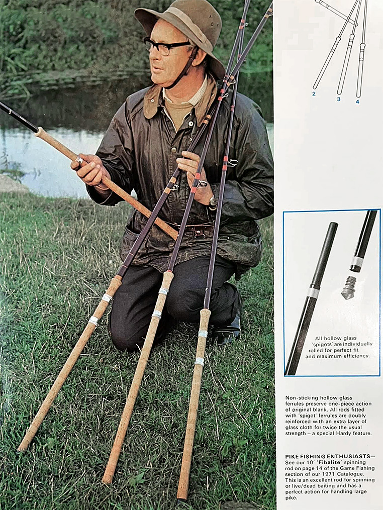 дик вокер с удилищми