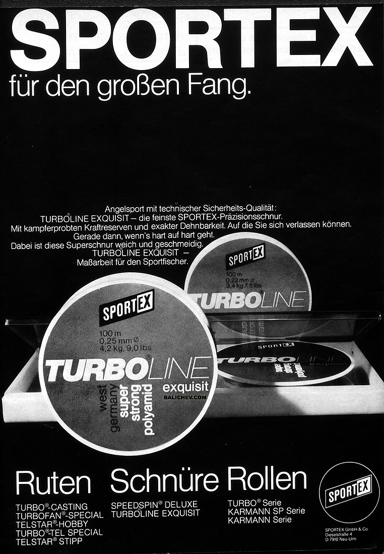 sportex turboline exquisit werbung